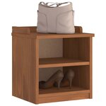 vidaXL Banc de couloir SANDNES 45x40x50 cm bois de pin massif