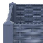 vidaXL Lit surélevé 120x40x71 cm Polypropylène