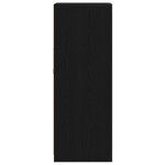 vidaXL Buffet Noir 41 x 37 x 100 cm Bois d'ingénierie
