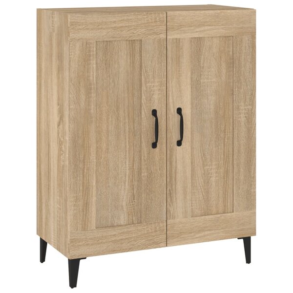 vidaXL Buffet Chêne sonoma 69 5x34x90 cm Bois d'ingénierie