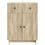 vidaXL Buffet Chêne Sonoma 66 x 34 5 x 90 cm Bois d'ingénierie