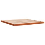 vidaXL Cadre de lit sans matelas cire marron 200x200cm bois pin massif