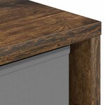 vidaXL Buffet Chêne fumé 68 5 x 32 x 67 cm