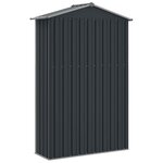 vidaXL Abri de jardin Anthracite 116x45x175 cm Acier galvanisé