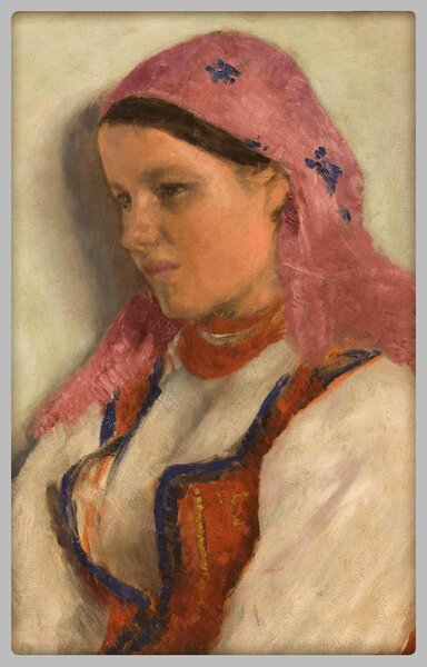 Monnaie GIRL FROM BRONOWICE Aleksander Gierymski Argent 500 Francs Cameroon 2025