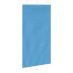 vidaXL Store plissé bleu 110x200 cm largeur du tissu 109 4cm polyester