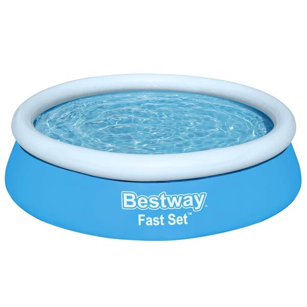 Bestway Piscine gonflable Fast Set Rond 183x51 cm Bleu