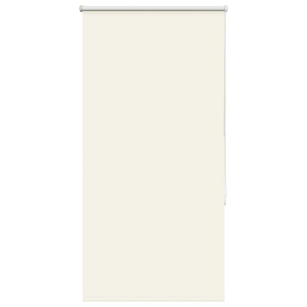 vidaXL Store enrouleur occultant blanc cassé largeur du tissu 75 7 cm