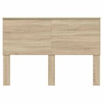 vidaXL Tête de lit Chêne Sonoma 150 cm Bois d'ingénierie