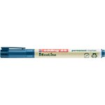 Marqueur Permanent 25 Ecoline Bleu Pointe Fine 1 mm x 10 EDDING