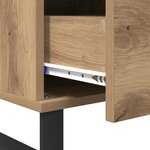 vidaXL Table basse Chêne artisanal 90 x 50 x 36 5 cm Bois d'ingénierie