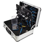 Scheppach Kit d'outils 101 Pièces TB150 avec mallette en aluminium