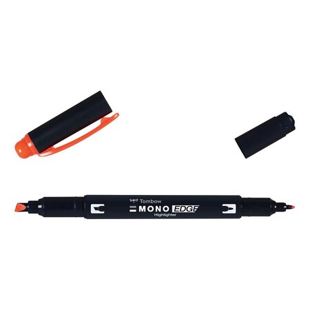 Surligneur Double Pointe MONO edge corail TOMBOW