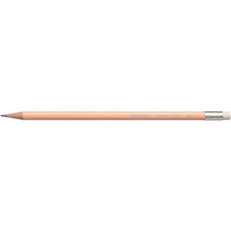 Crayon graphite swano pastel hb bout gomme stabilo