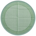 vidaXL Tapis d'extérieur ARAKIL vert Ø160 cm PP