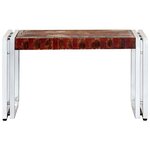 vidaXL Table basse 60x60x35 cm Bois de récupération massif