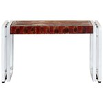 vidaXL Table basse 60 x 60 x 35 cm Bois de récupération massif