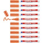 Marqueur Peinture 750 Orange Pointe Moyenne 2-4 mm x 10 EDDING