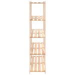 vidaXL Étagères de rangement à 5 niveaux 3Pièces 170x38x170 cm Pin 500 kg