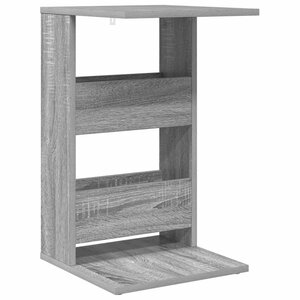 vidaXL Table d'appoint Gris Sonoma 40 x 35 x 60 5 cm Bois d'ingénierie