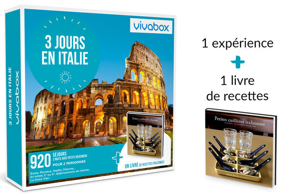 Coffret cadeau - VIVABOX - 3 jours en Italie