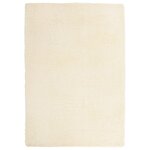vidaXL Tapis Shaggy à poils longs NAVARRA crème 160x230 cm polyester