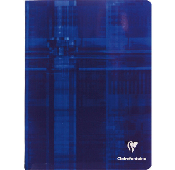 Cahier piqué 17x22 96 pages 90g Séyès Coloris Aléatoire CLAIREFONTAINE