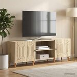 vidaXL Meuble TV Chêne Sonoma 150 x 31 x 50 cm Bois d'ingénierie