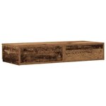 Tiroirs de lit vidaXL en bois ancien 80x36 5x16 5 cm en bois d'ingénierie