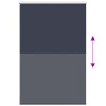 vidaXL Store enrouleur occultant café 145x230 cm largeur du tissu