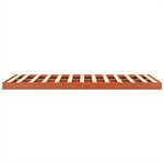 vidaXL Cadre de lit sans matelas cire marron 140x200cm bois pin massif