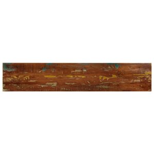 vidaXL Dessus de table 180x40x2 5cm rectangulaire bois massif récupéré