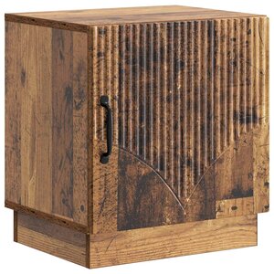 vidaXL Table de chevet Bois ancien 43 x 34 5 x 47 cm Bois d'ingénierie