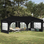 vidaXL Tente de fête pop-up 575 x 288 x 245 cm Anthracite Tissu Oxford