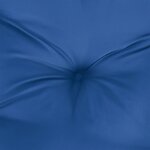 vidaXL Coussin de palette bleu royal tissu