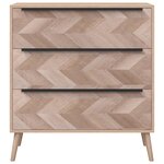 Finori Commode Lusk 03A chêne sonoma 80x38 5x87 cm