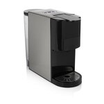 Princess Machine à café multi-capsules 1450 W 0 8 L Noir et argenté