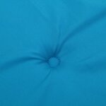 vidaXL Coussins de chaise jardin lot de 4 bleu 40x40x3 cm tissu oxford