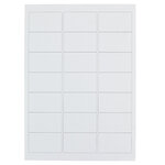 Étiquette basses températures 63 5x38 1 mm (lot de 420)