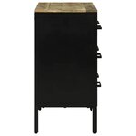 vidaXL Buffet avec tiroir 70 x 35 x 70 cm Bois de manguier massif
