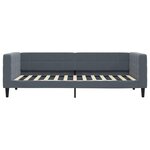 vidaXL Lit de jour avec gigogne et tiroirs sans matelas 90x200 cm