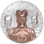 TERRACOTTA WARRIORS 3 Once Argent Monnaie 20 Dollars Cook Islands 2021