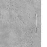 vidaXL Meuble TV gris béton 102x30x37 5 cm bois d'ingénierie