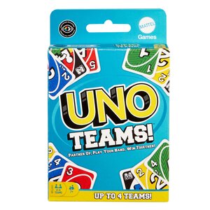 Mattel HXT58 - UNO Teams Jeu de cartes