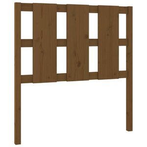 vidaXL Tête de lit Marron miel 105 5x4x100 cm Bois massif de pin
