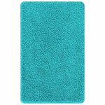 vidaXL Ensemble de tapis de bain antidérapants 3 Pièces Turquoise PP