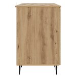 vidaXL Bureau Chêne artisanal 142 5 x 50 x 75 cm Bois d'ingénierie