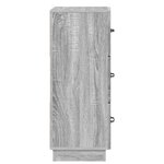 vidaXL Armoire à tiroirs 33 x 34 5 x 87 cm Bois d'ingénierie