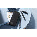 Stylo bille et stylo plume Faber-Castell Poly Pen avec pointe B - Clip métal - Noir