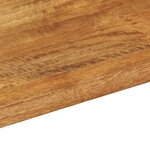 vidaXL Dessus de table 40x30x2 5 cm rectangulaire bois massif manguier